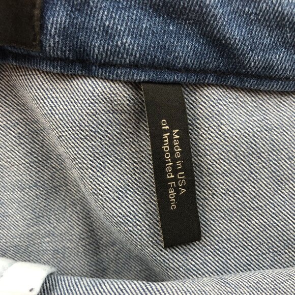 Theory Womens Jeans Size 4 Mid Rise Straight Leg Classic Blue Denim Casual - Picture 4 of 13
